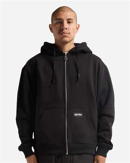 Unisex Essential Super Heavyweight Full-Zip Hooded Sweatshirt - SHEHZ
