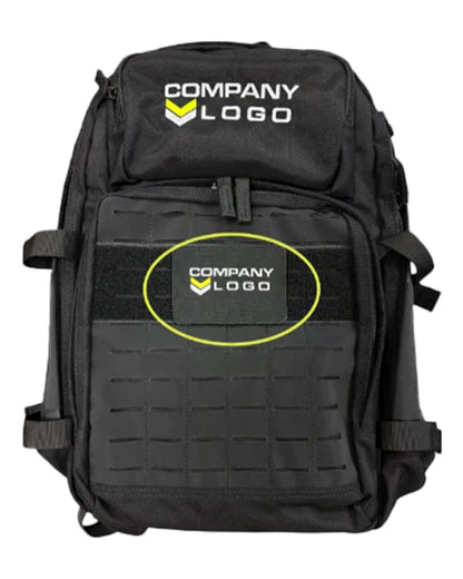 Medium Blank Black Patch - Qty 10 - MPBK10