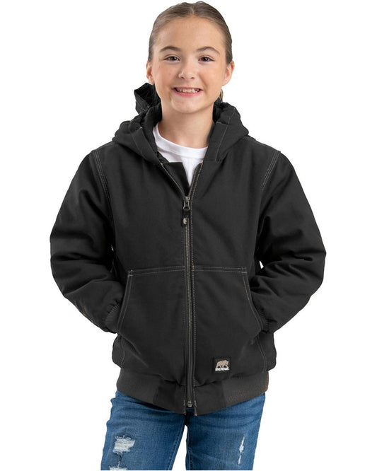 Youth Highland Softstone Duck Hooded Jacket - BHJ61