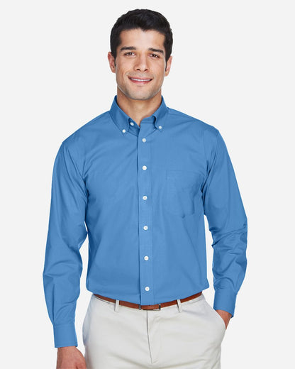 Men's Tall Crown Collection® Broadcloth Woven Dress Shirt - D620T