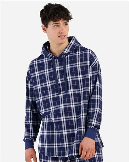 Unisex Flannel Hooded Pullover - BU5301
