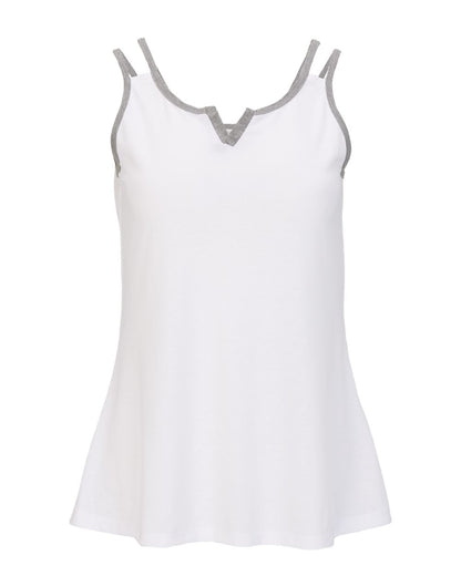 Women's Split Shoulder Tank Top - BW2506