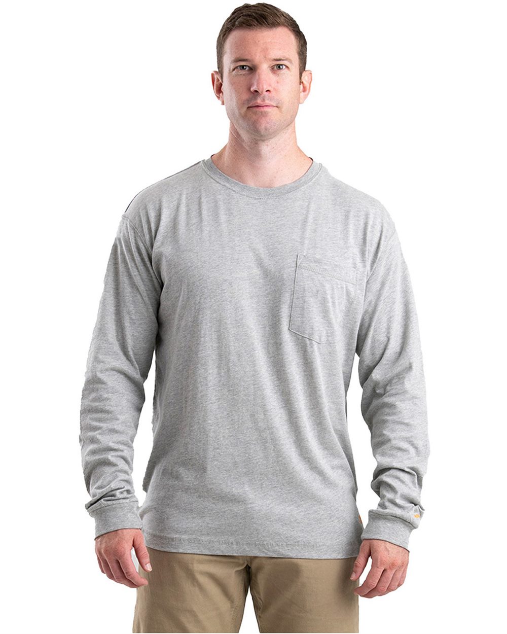 Men's Tall Performance Long Sleeve Pocket T-Shirt - BSM40T