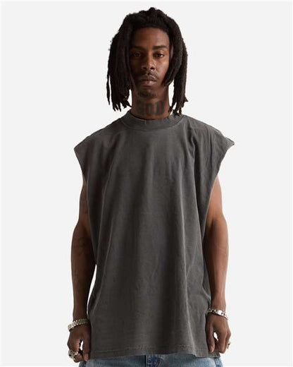 Unisex Garment-Dyed Muscle Tee - SHGMT