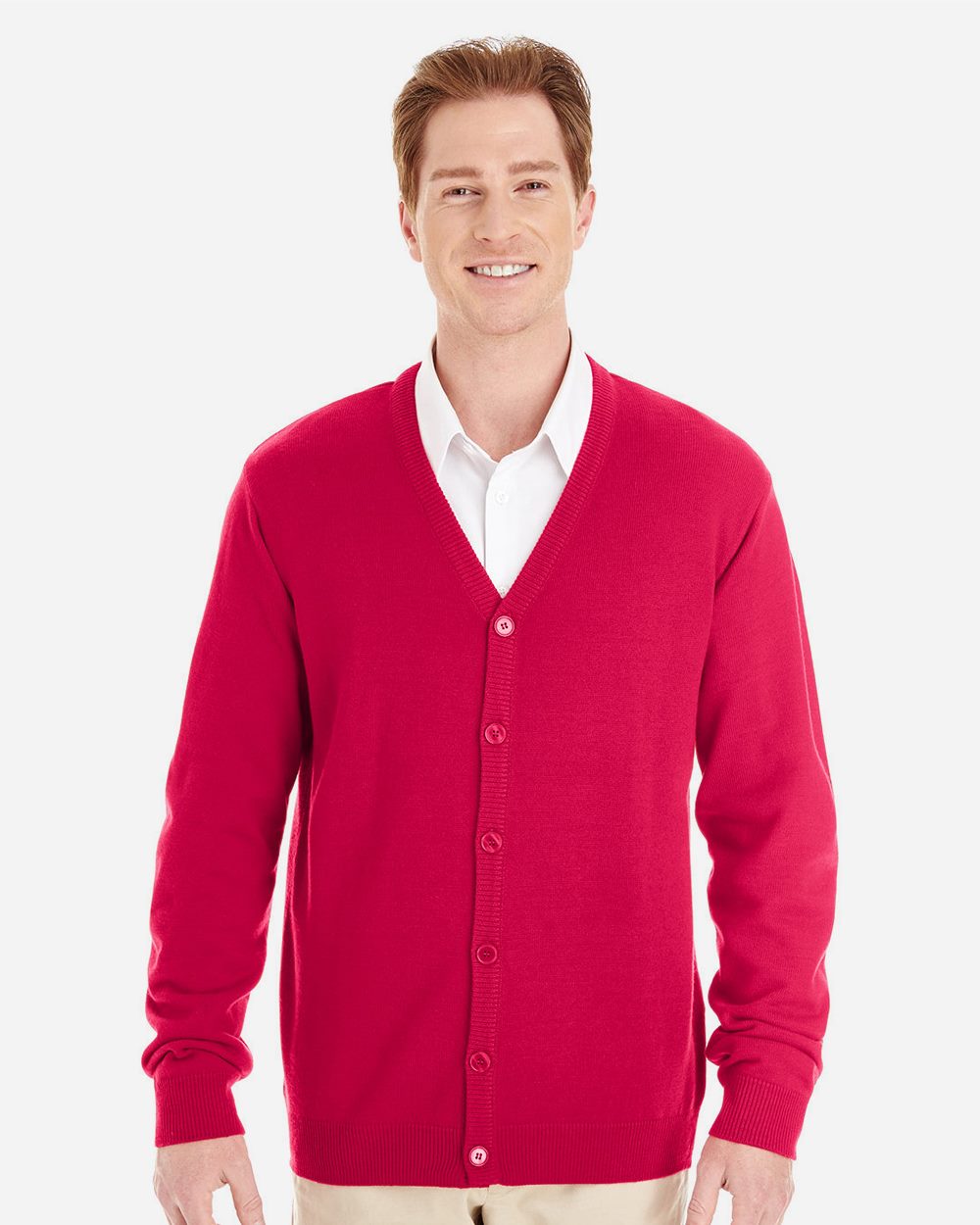 Men's Pilbloc™ V-Neck Button Cardigan Sweater - M425