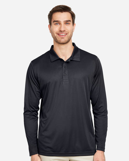 Men's Zone Performance Long Sleeve Polo - TT51L