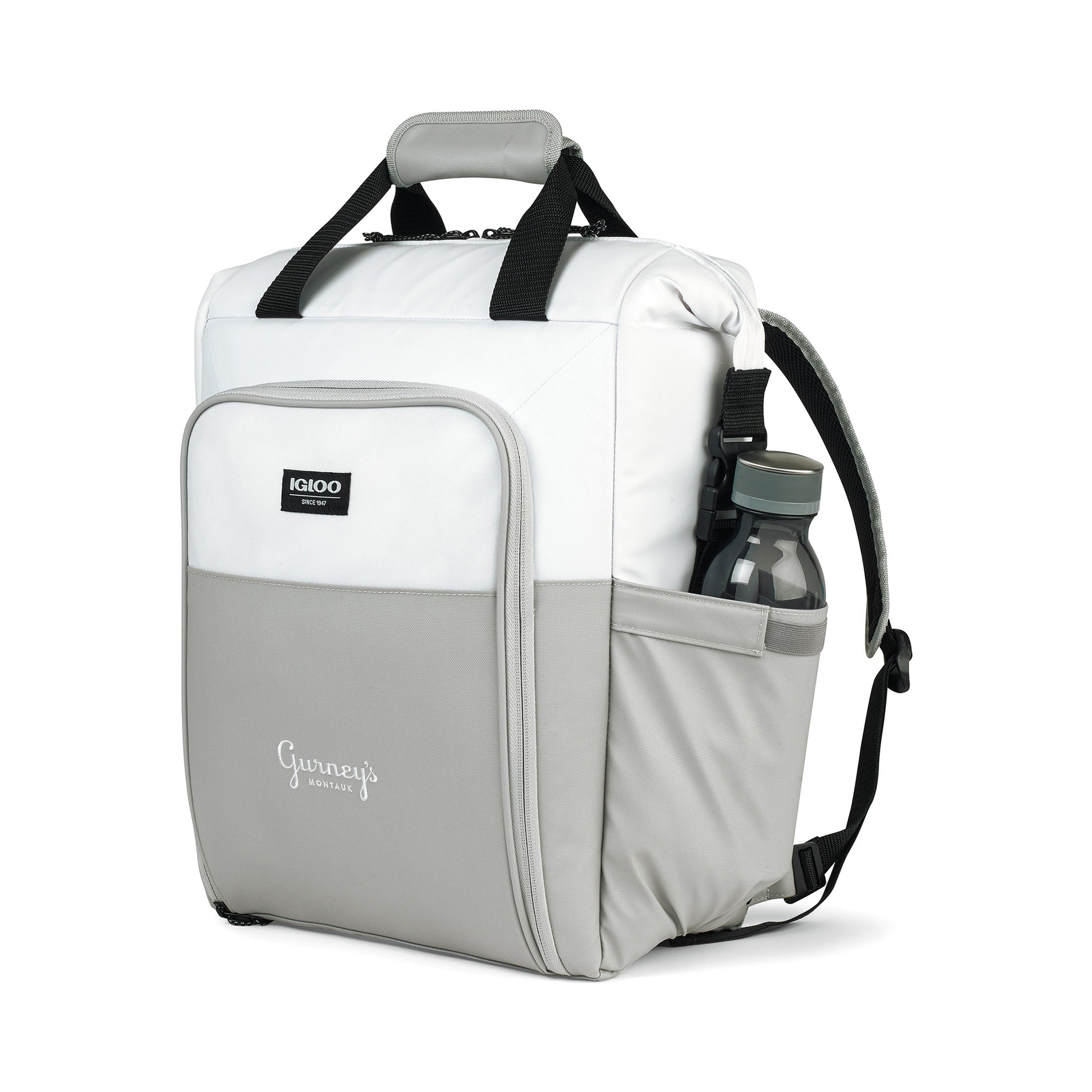 White-Grey Igloo® Seadrift™ Switch Backpack Cooler
