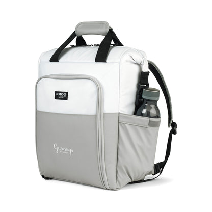 White-Grey Igloo® Seadrift™ Switch Backpack Cooler