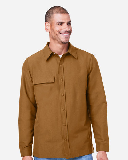 Unisex Flex Twill Overshirt Jacket - M72