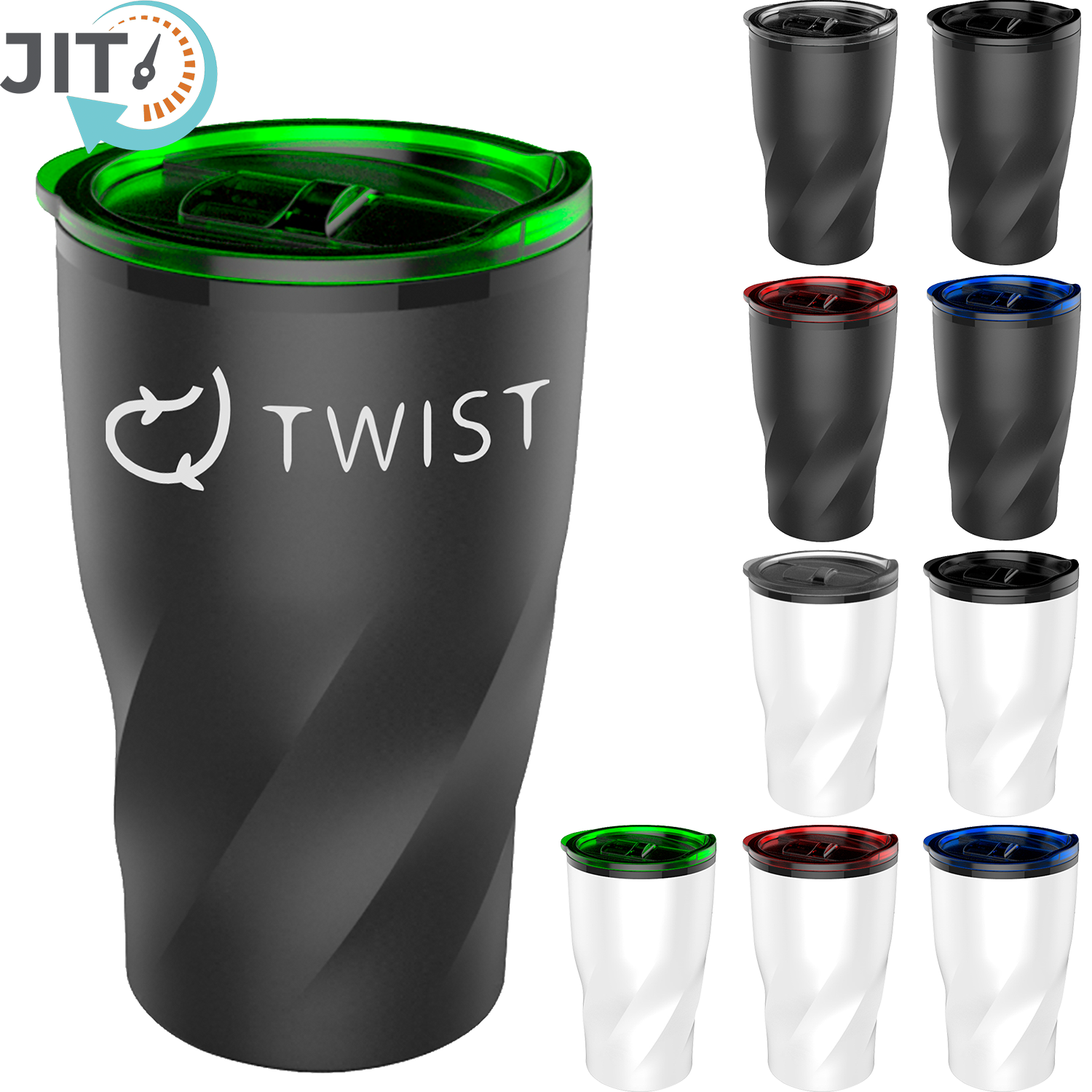 Body Black 14 Oz Stainless Tumbler With Polypropylene Liner