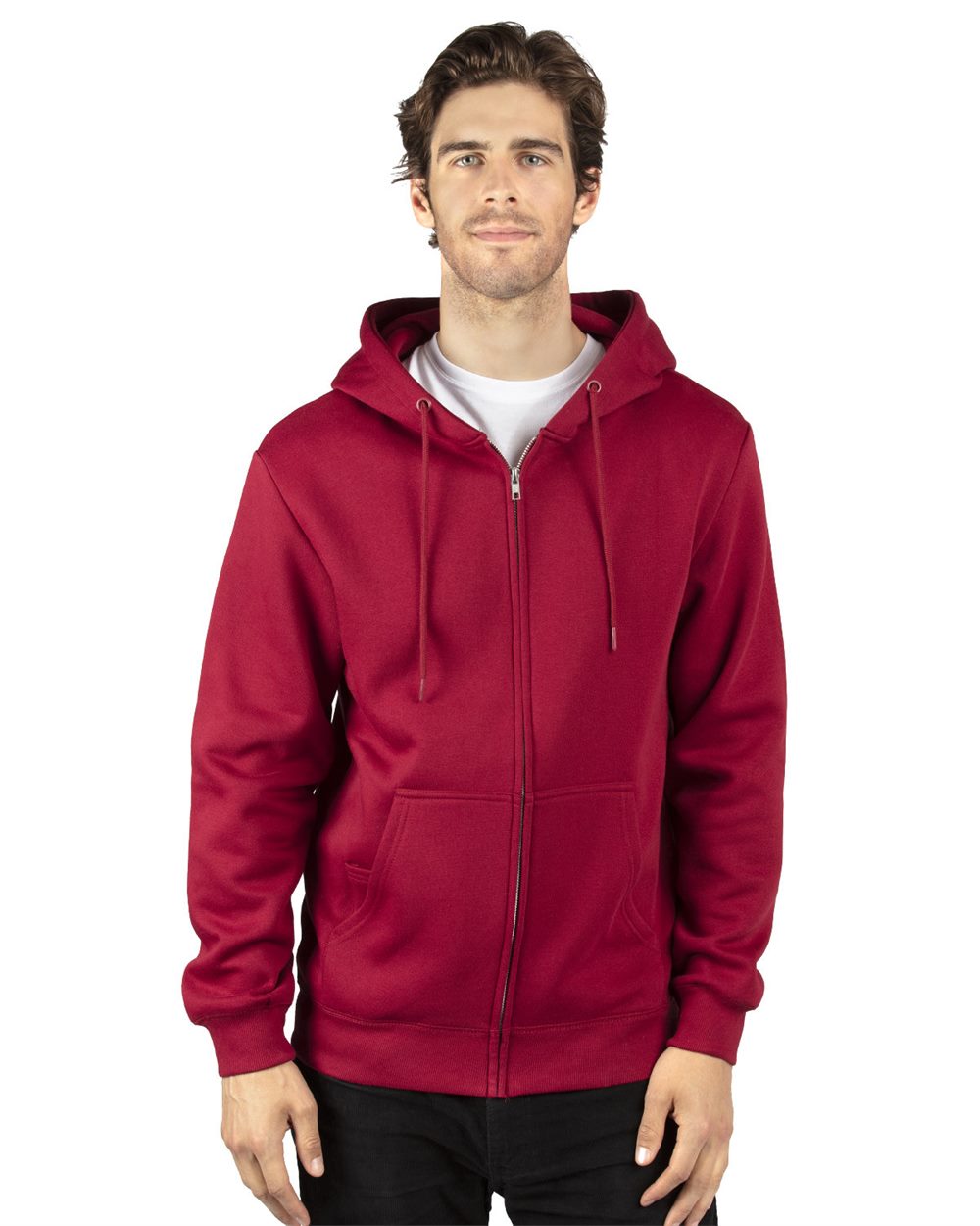 Unisex Fleece Full-Zip Hooded Sweatshirt - 320Z