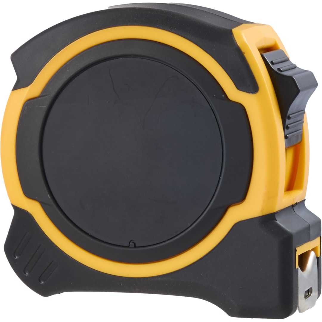 Front View of Black 25 ft. Recycled Tape Measure