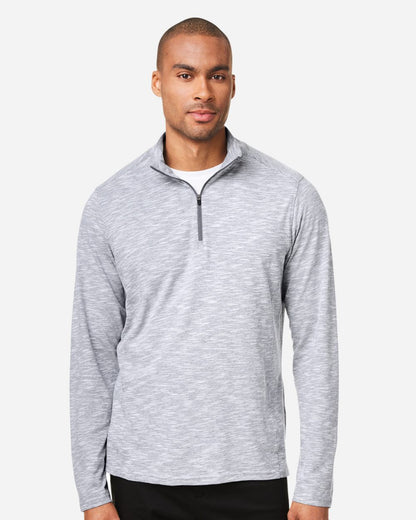 Men's Eclipse Jacquard Quarter-Zip Pullover - NE415