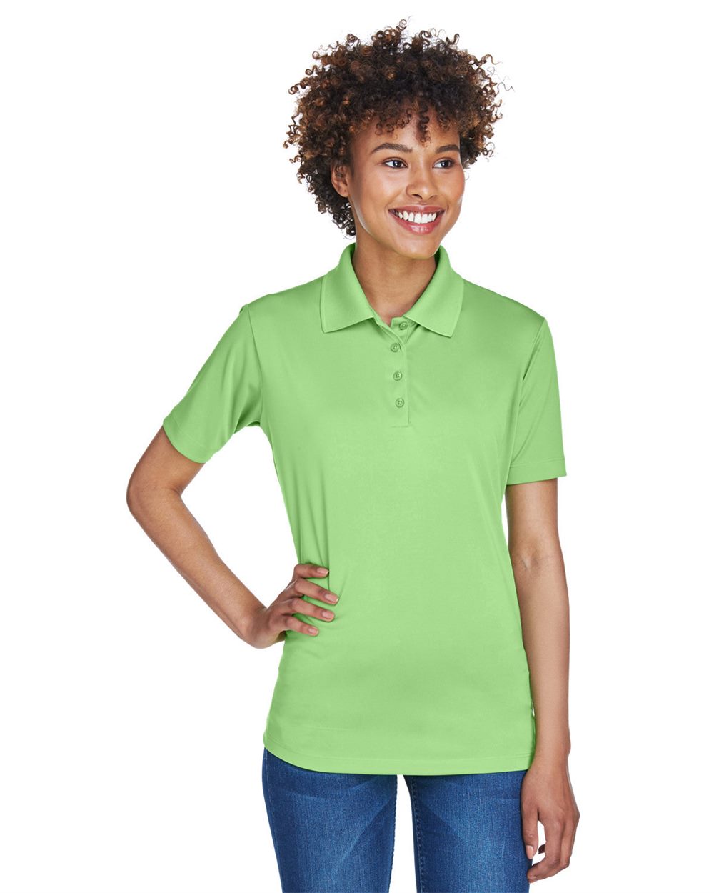 Women's Cool & Dry 8-Star Elite Performance Interlock Polo - 8610L