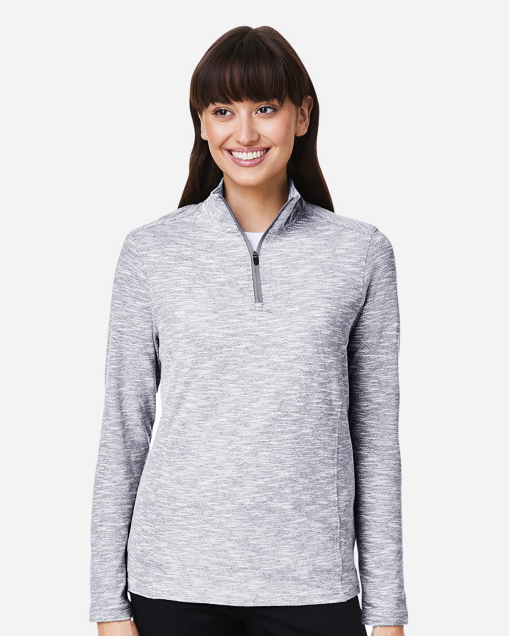 Women's Eclipse Jacquard Quarter-Zip Pullover - NE415W