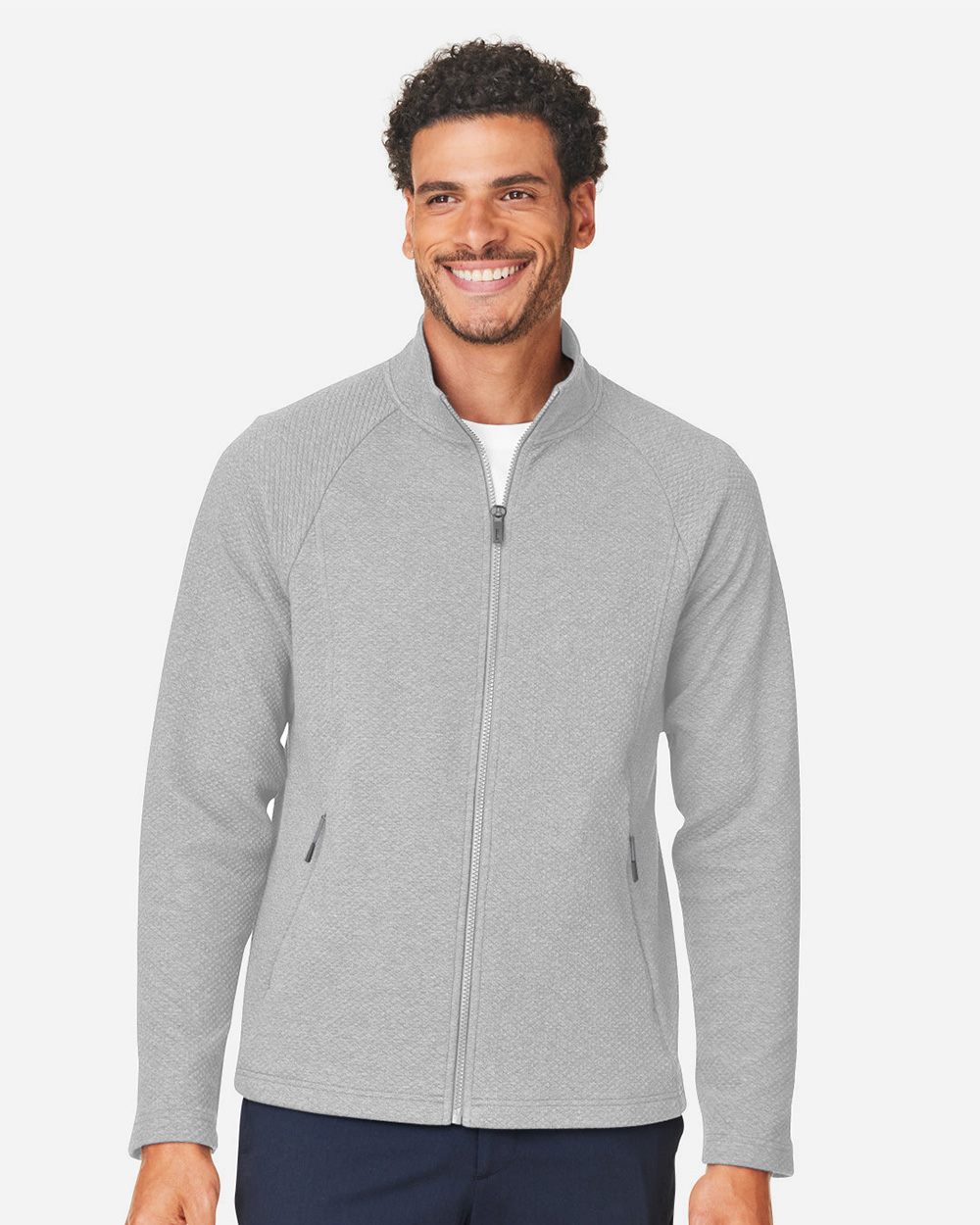 Men's Spirit Textured Full-Zip - NE727