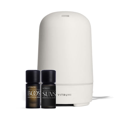 Vitruvi Glow Diffuser and Essential Oil Bundle Set