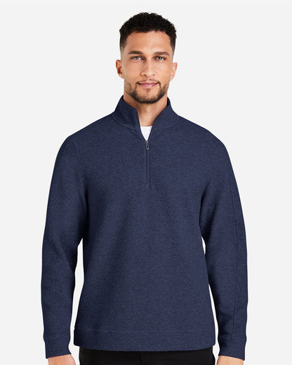Men's Spirit Textured Quarter-Zip Pullover - NE725