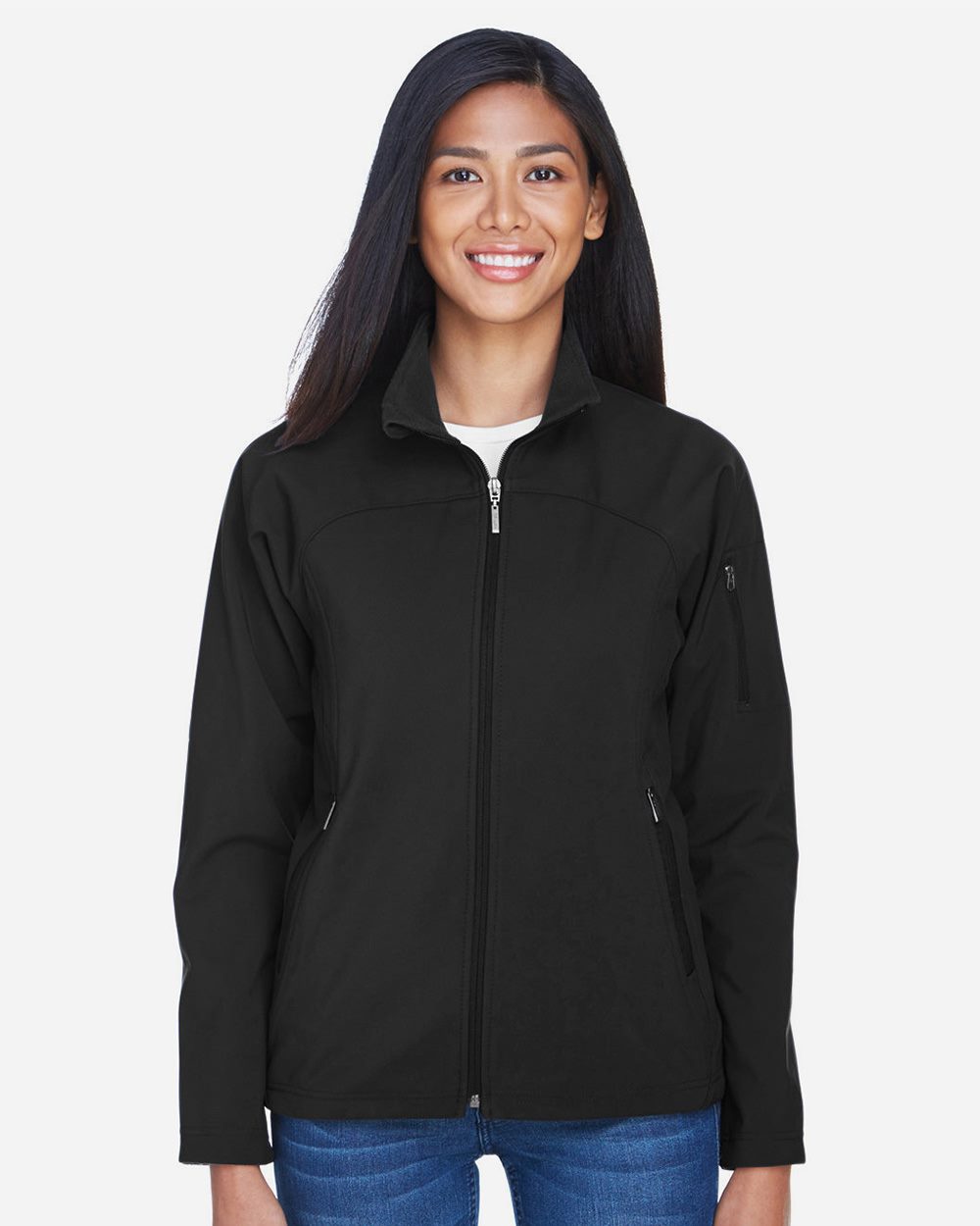 Women's 3-Layer Fleece Performance Soft Shell Jacket - 78034