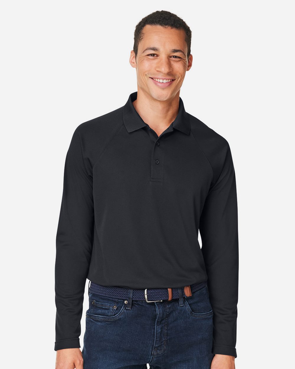 Men's Charge Snag and Soil Protect Long Sleeve Polo - M208L