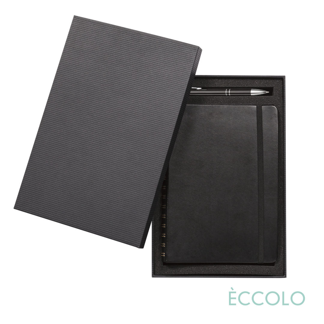 Eccolo® Kabuki Spiral Journal/Clicker Pen Gift Set