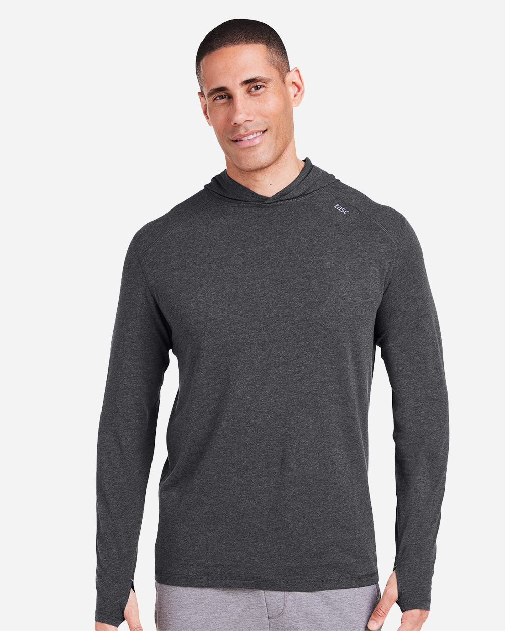 Men's Carrollton Lightweight Hooded Long Sleeve T-Shirt - TM405H