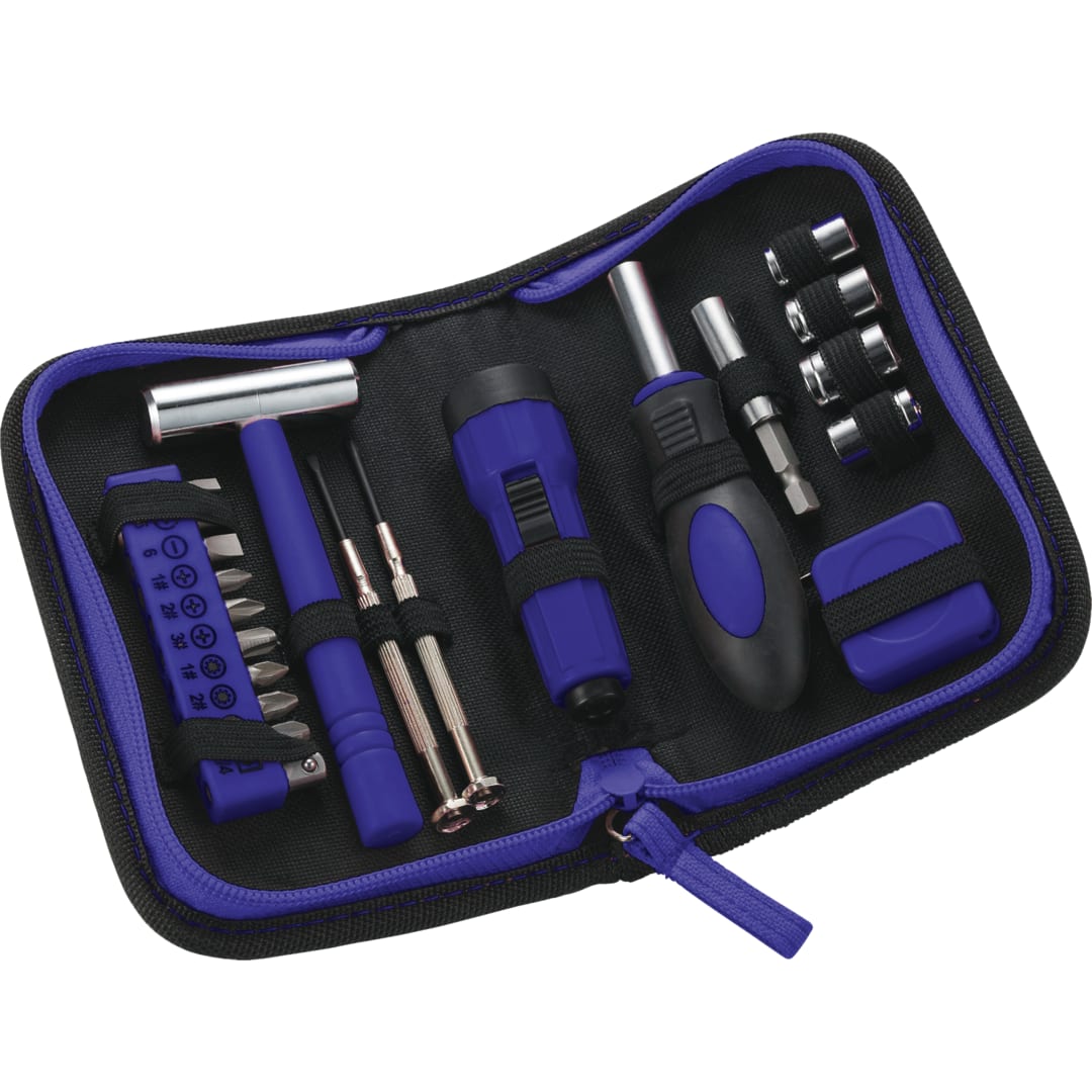 Blue Built2Work Compact Tool Kit