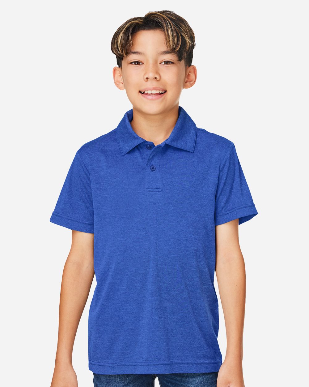 Youth Zone Sonic Heather Performance Polo - TT51HY