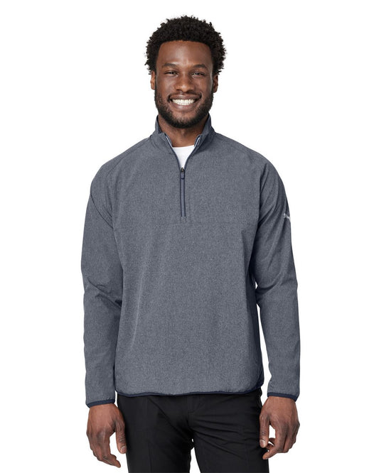 Men's Coastal Woven Quarter-Zip Pullover - 538931