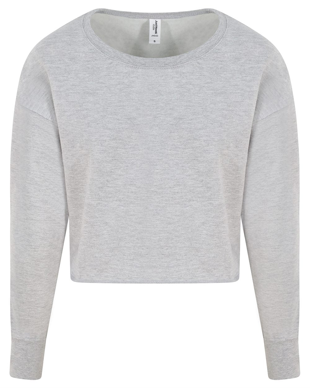 Women's Cropped Crewneck Sweatshirt - JHA035