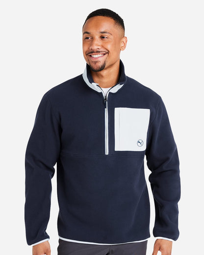 Men's Fleece Quarter-Zip Pullover - 628407