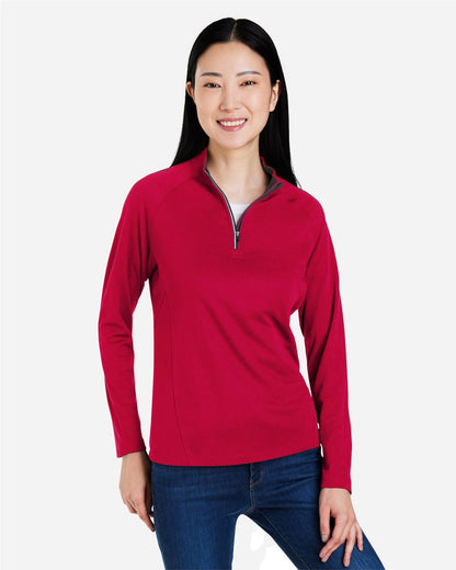 Women's Origin Performance Pique Quarter-Zip Pullover - CE418W