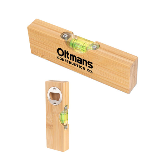 Bamboo 6" Bamboo Level with Bottle Opener