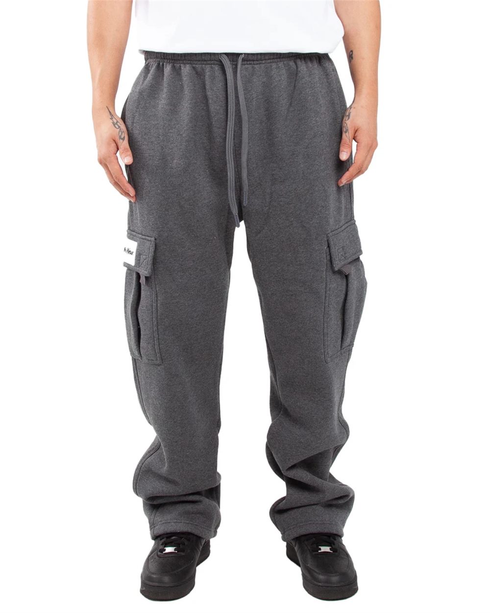 Unisex Fleece Cargo Pocket Sweatpants - SHFCP