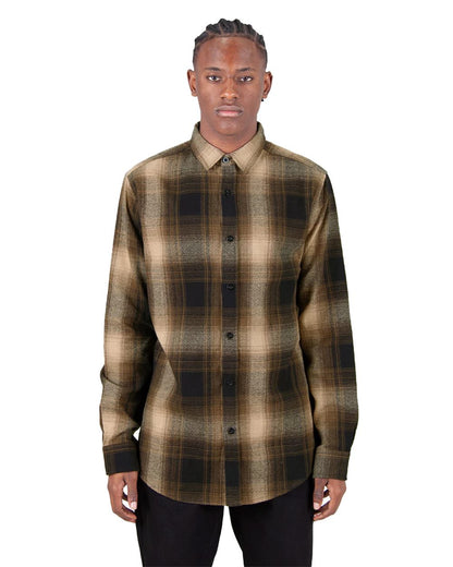 Unisex Plaid Flannel Overshirt - SHHFS