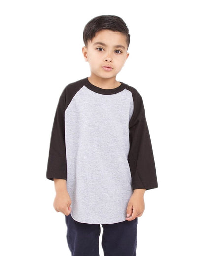 Youth Three-Quarter Sleeve Raglan - SHRAGY
