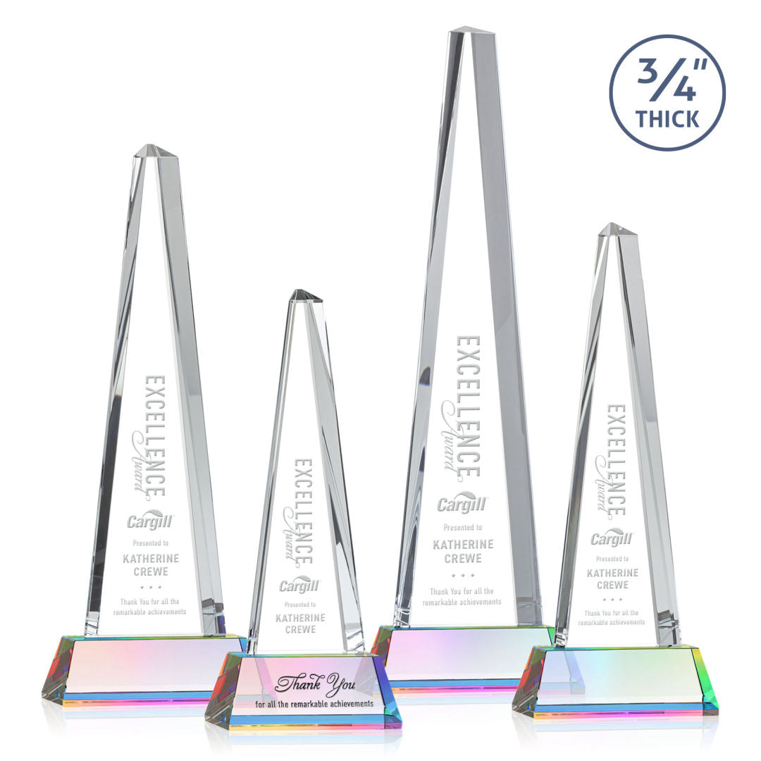 Majestic Tower Award on Newhaven Base - Prismatic
