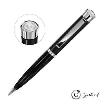 Garland® Executive Color Emblem Ballpoint Pen - Chrome