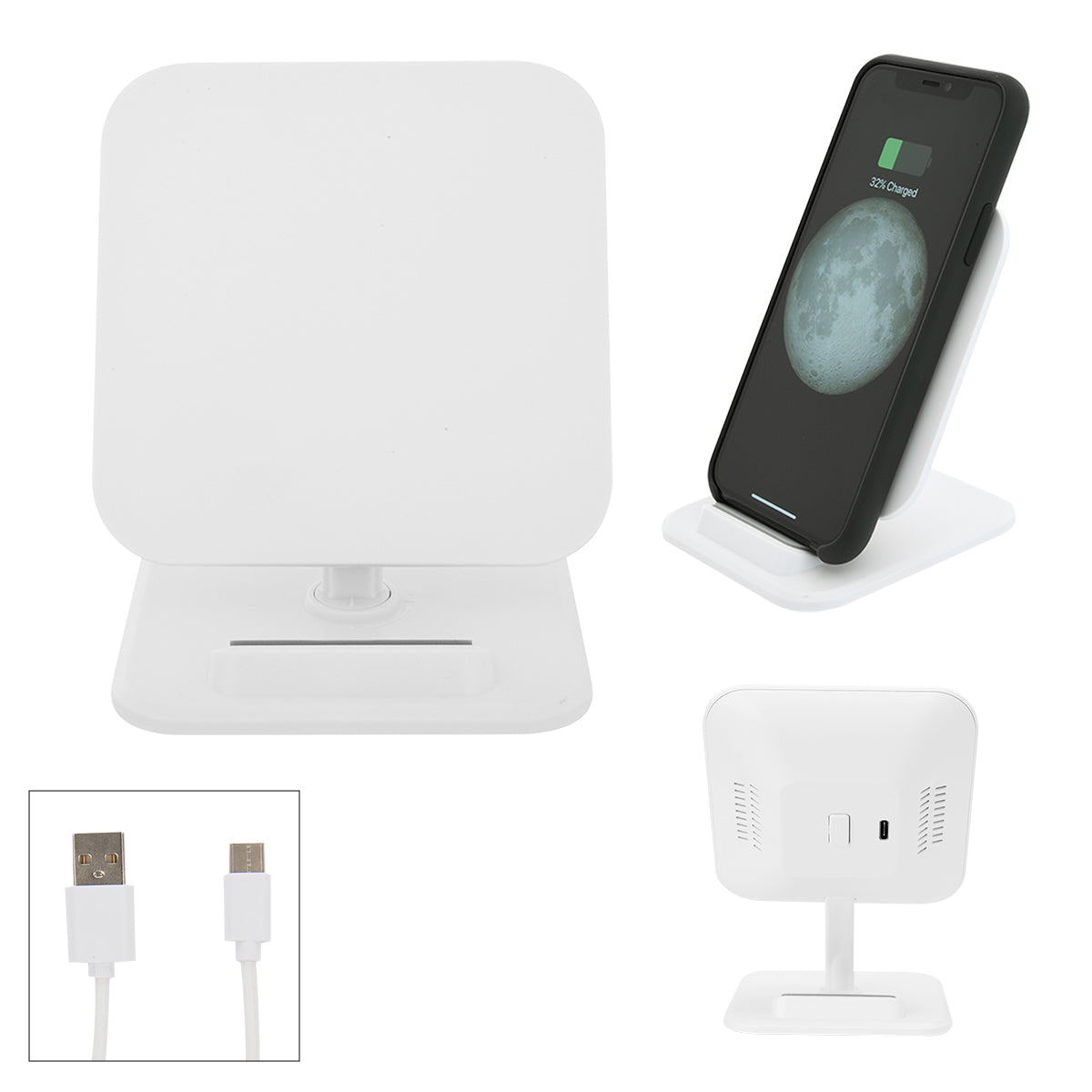 Wireless Charging Pad Phone Stand 2.0