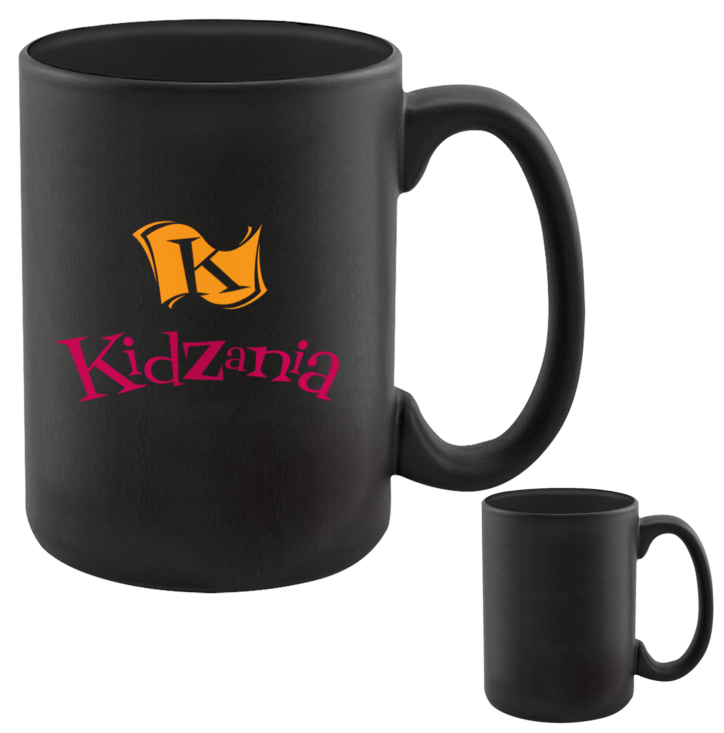 Black 15 Oz Matte Finished Mug