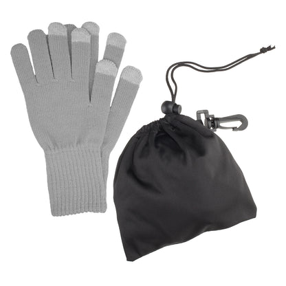 Touch Screen Gloves In RPET Pouch