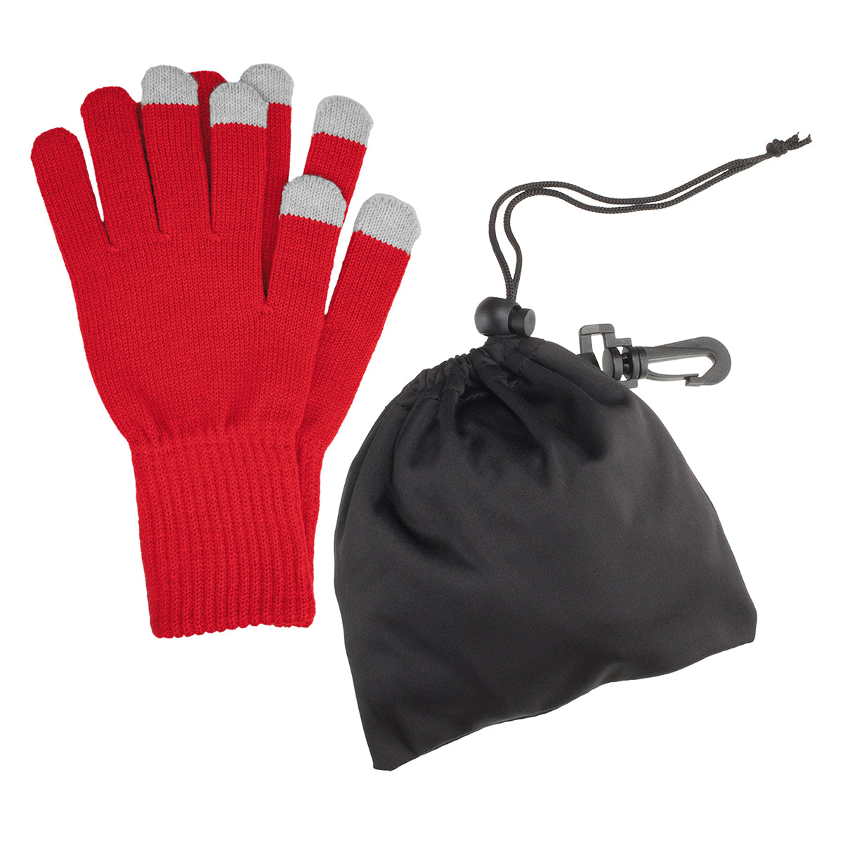 Touch Screen Gloves In RPET Pouch