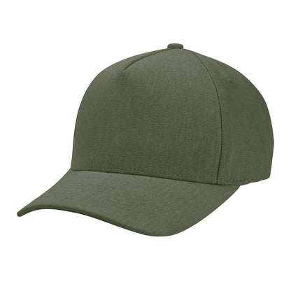 AWARE™ Recycled Cotton Cap with Leatherette Backstrap