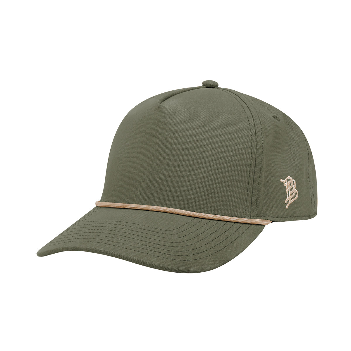 Branded Bills Bare Curved Canvas Rope Cap