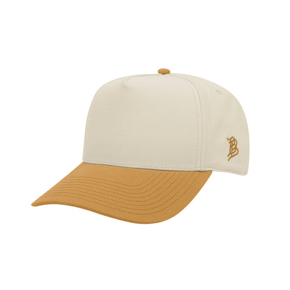 Branded Bills Bare Curved Two-Tone Canvas Cap