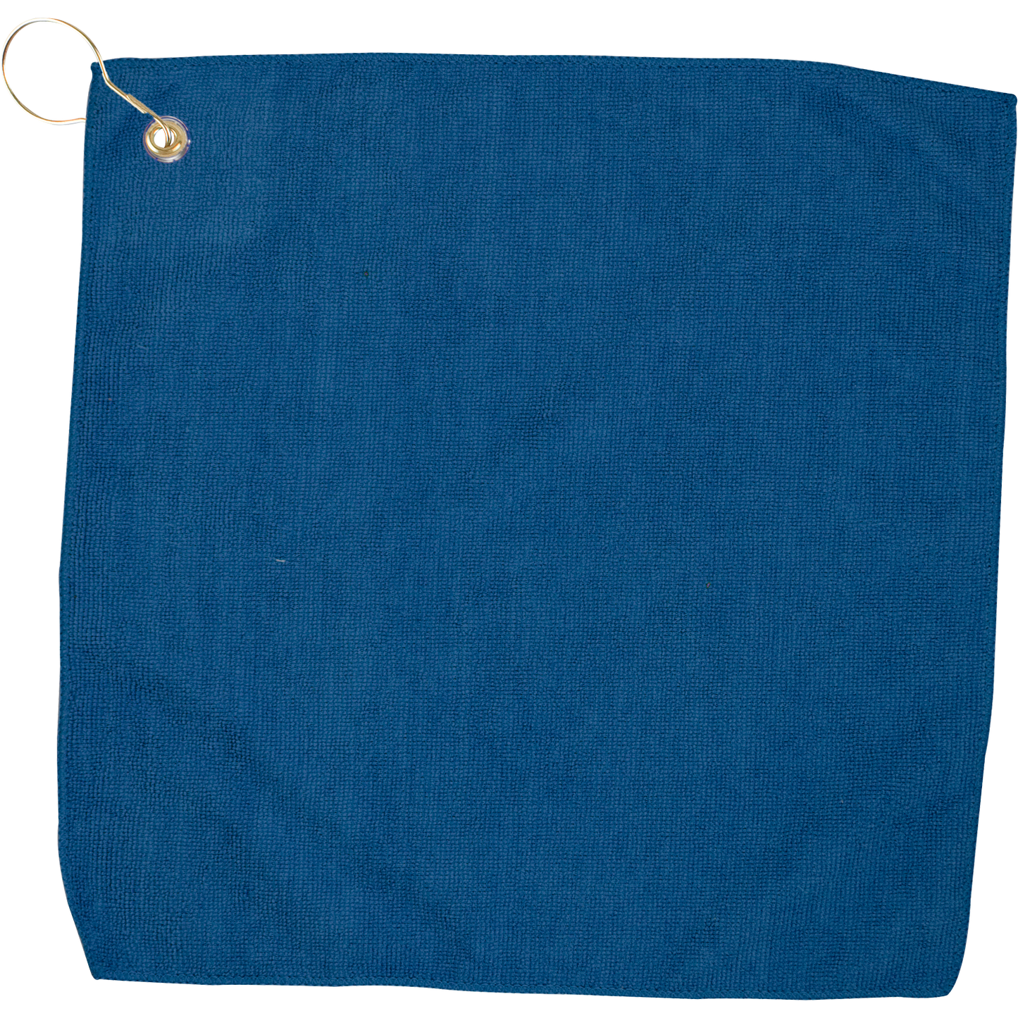 15" X 15" RPET Hemmed Golf Towel with Hook & Grommet
