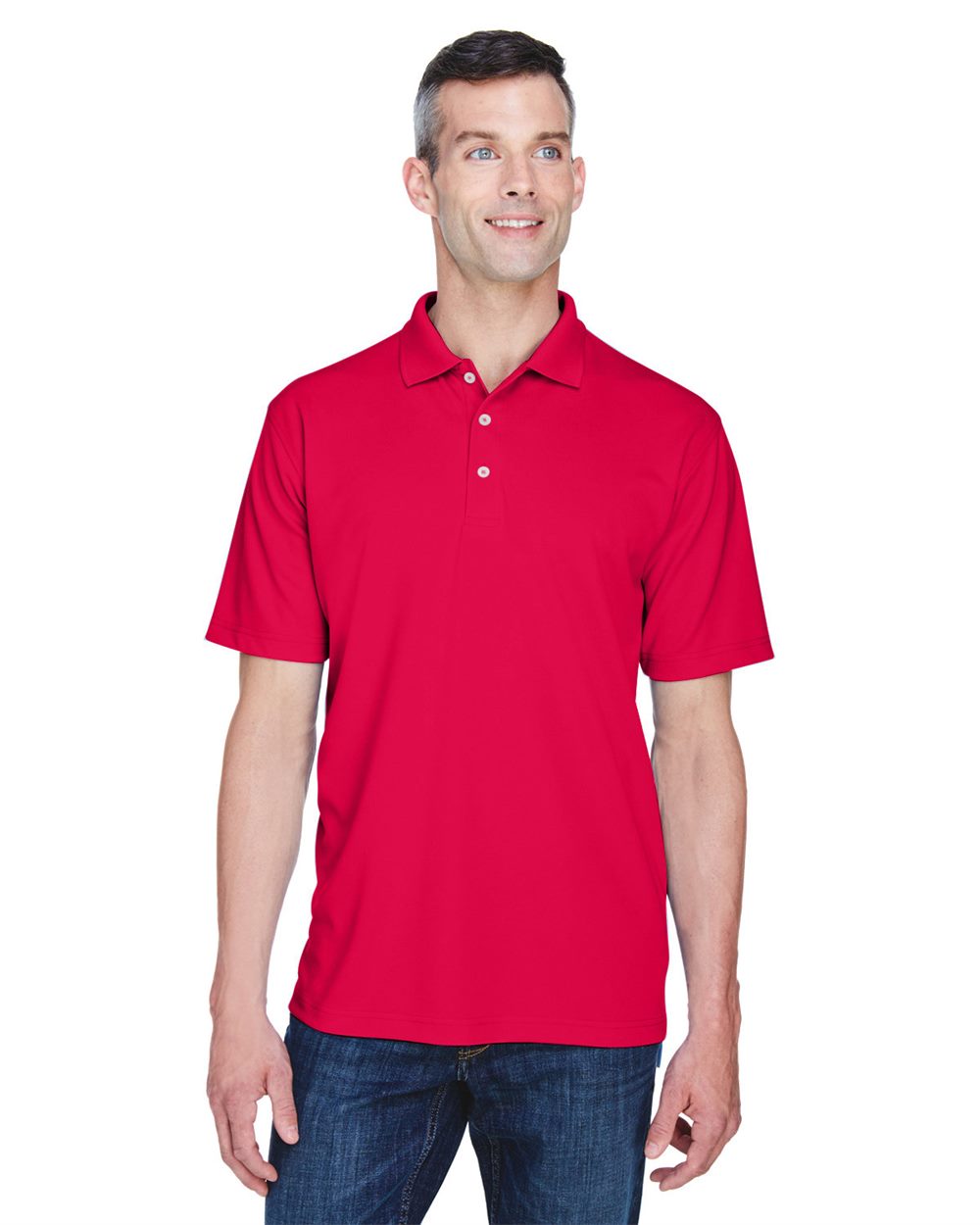 Men's Cool & Dry Stain-Release Performance Polo - 8445