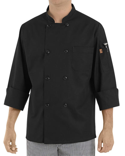Black Traditional Chef Coat - KT76