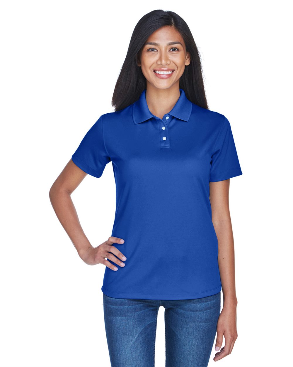 Women's Cool & Dry Stain-Release Performance Polo - 8445L