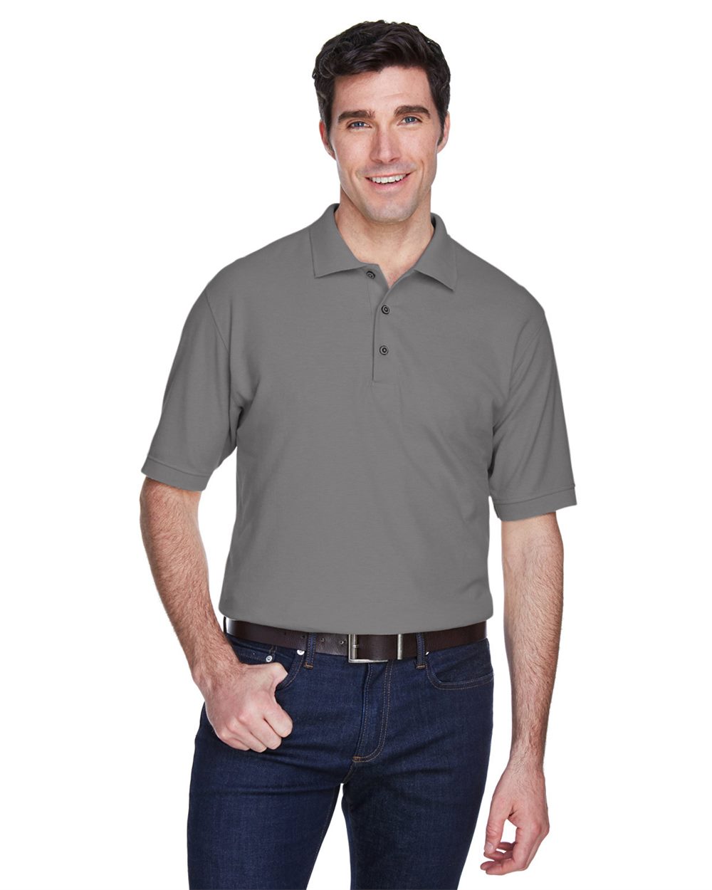 Men's Whisper Piqué Polo - 8540